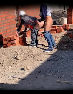 cámara de seguridad en obra de construcción Ingeniera Nataly